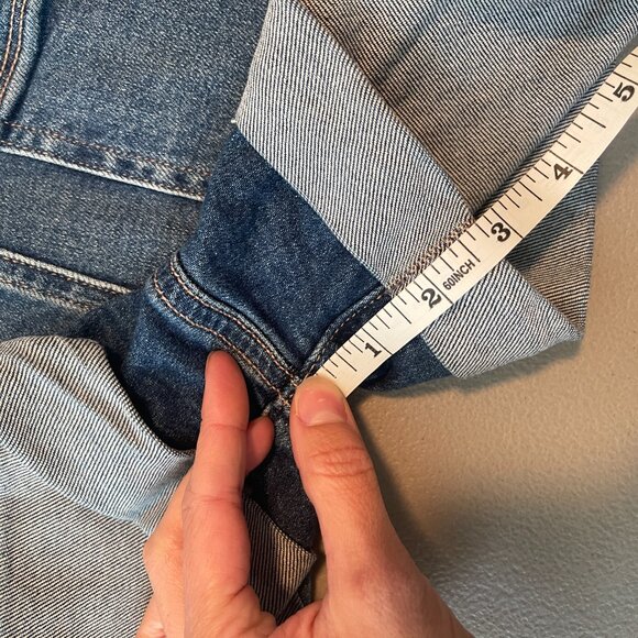 AE Stretch Denim Mom Short size 8 - Picture 4 of 10